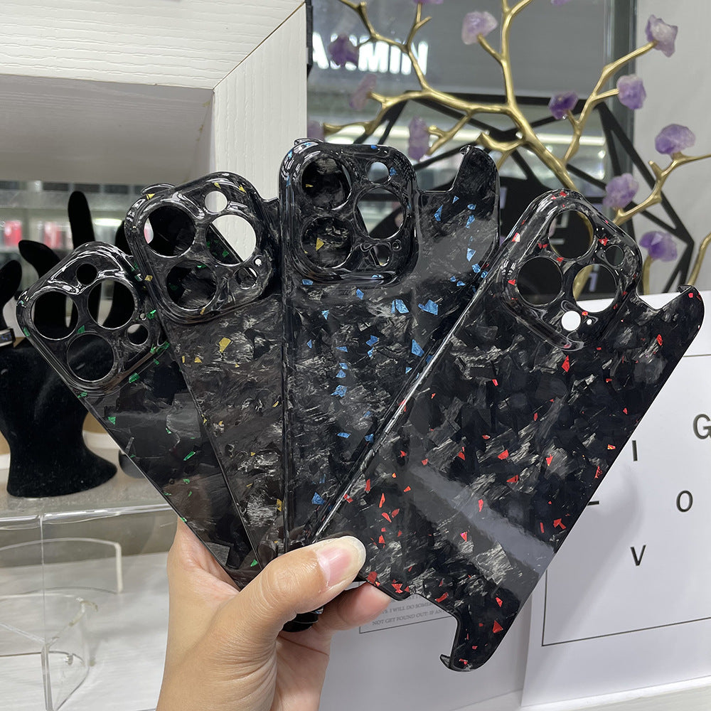 Slim Forged Carbon Fiber IPhone Series 13-16